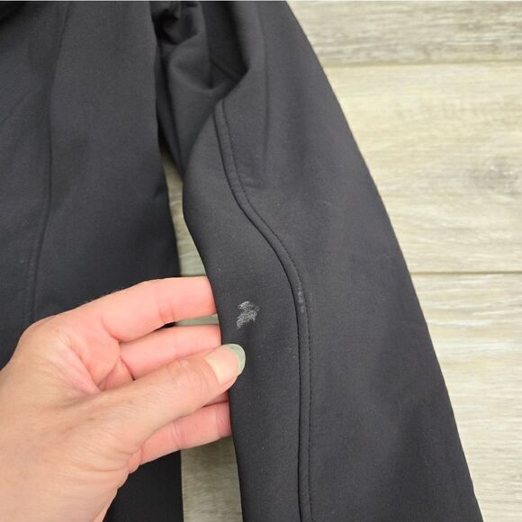 Marmot Furlong Jacket black with brown faux fur winter small - Picture 9 of 10